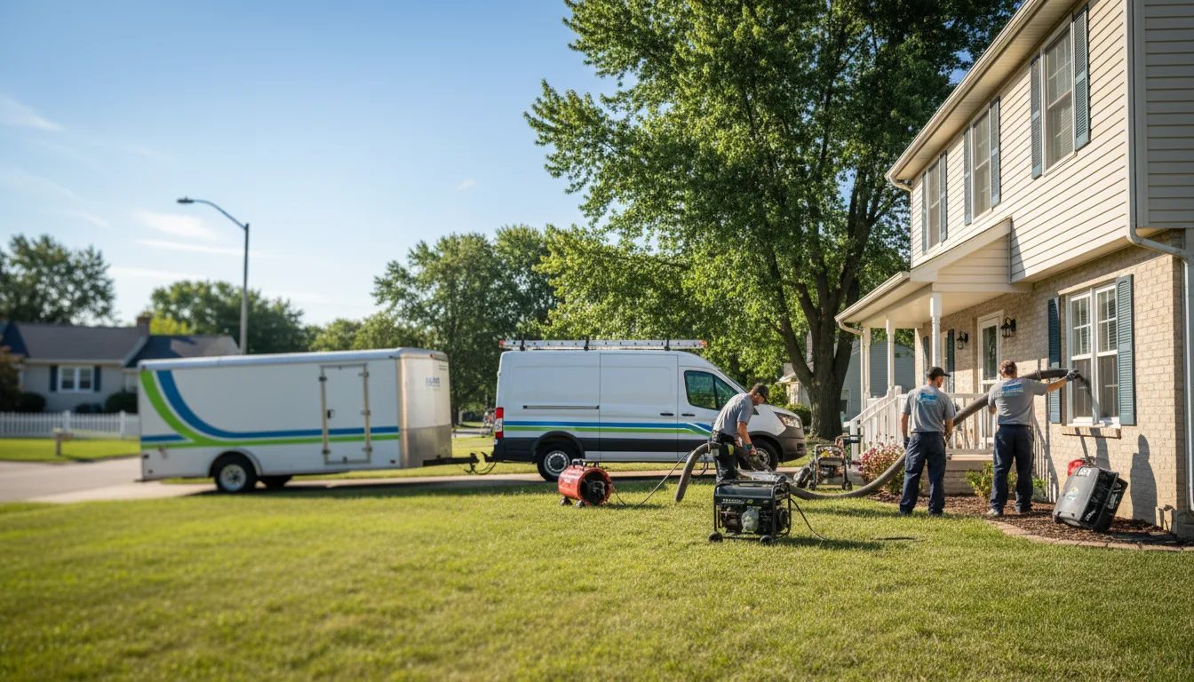 Flooded Basement Restoration And Cleanup With Repair in Anita, IA near me